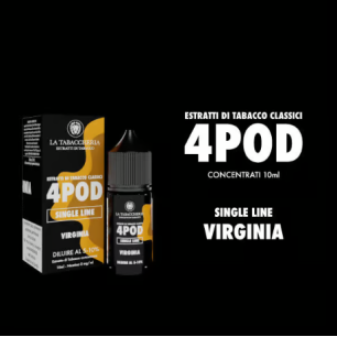 Concéntré La Tabaccheria  4Pod Virginia 10ml