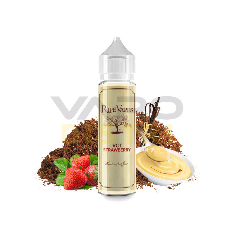 Liquide prêt-à-vaper Ripe Vapes - VCT Strawberry - 50ml