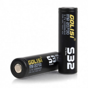 Boite de 2 accus 20700 Golisi S32 3200mAh 35A