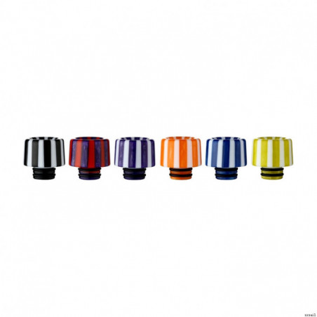 Drip Tip 510 en résine Epoxy  4  couleur aléatoire
