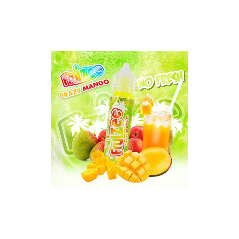 Liquide Fruizee - Crazy Mango No Fresh - 50ml (DLUO 12-2023)