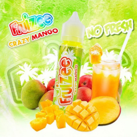 Liquide Fruizee - Crazy Mango No Fresh - 50ml (DLUO 12-2023)