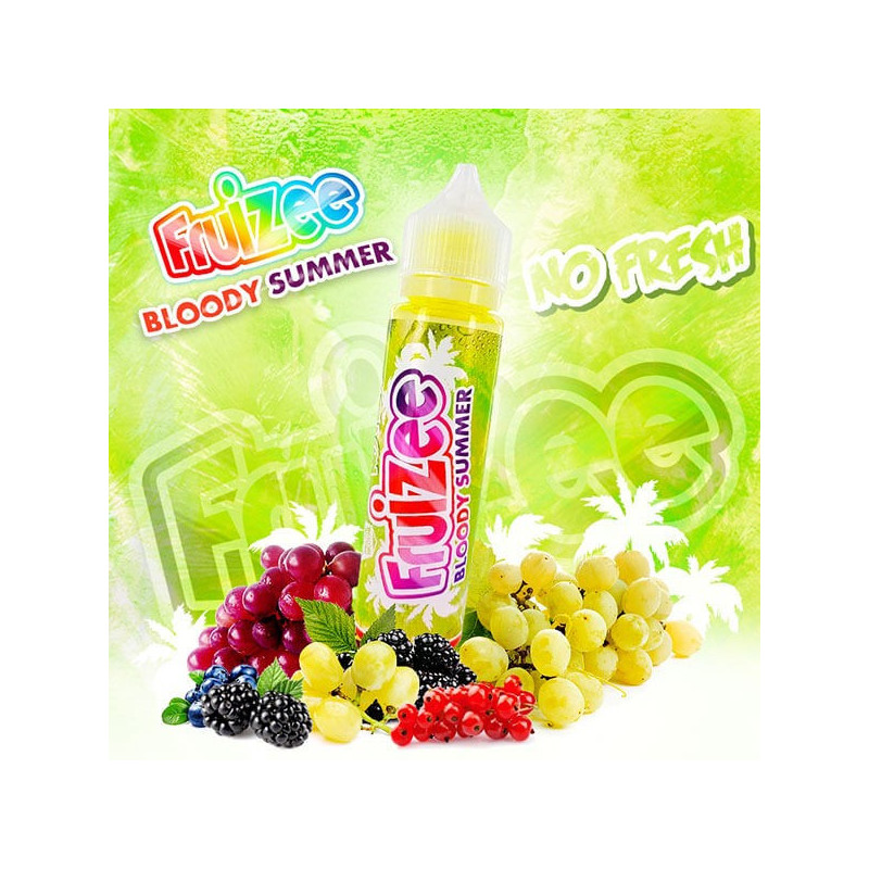 Liquide Fruizee - Bloody Summer No Fresh - 50ml