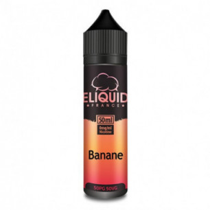Liquide prêt-à-booster Eliquid France - Banane - 50ml