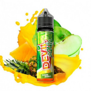 Liquide prêt-à-booster Avap - Devil Squiz Ananas Pomme - 50ml
