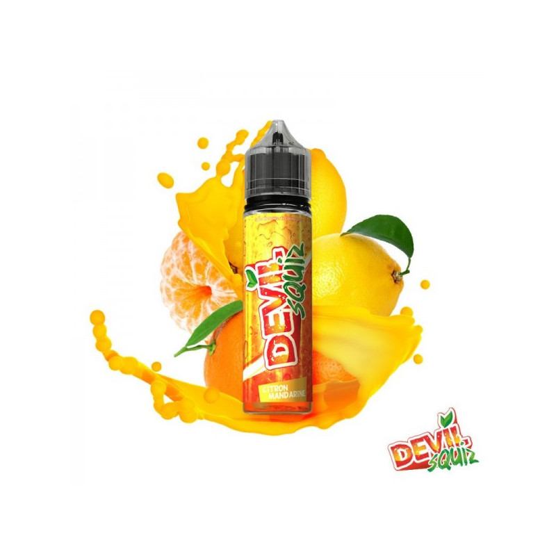 Liquide prêt-à-booster Avap - Devil Squiz Citron Mandarine - 50ml