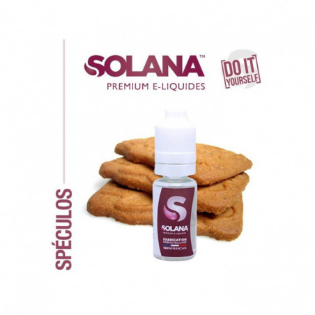 Concentré SOLANA - Spéculoos - 10ml (DLUO 04-2023)