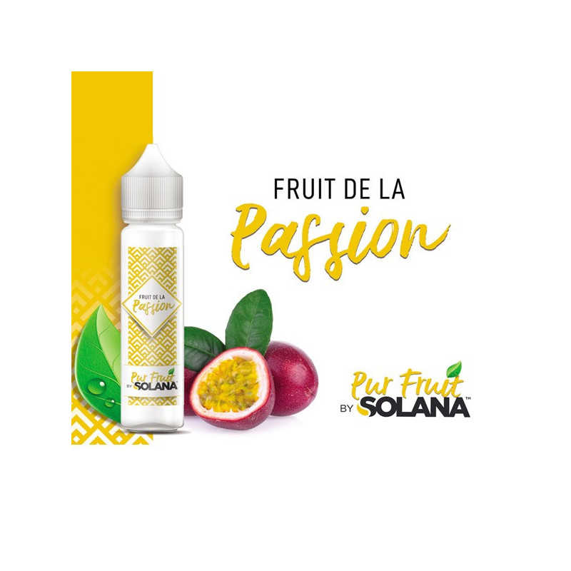 Liquide prêt-à-booster Pur Fruit by Solana - Passion - 50ml
